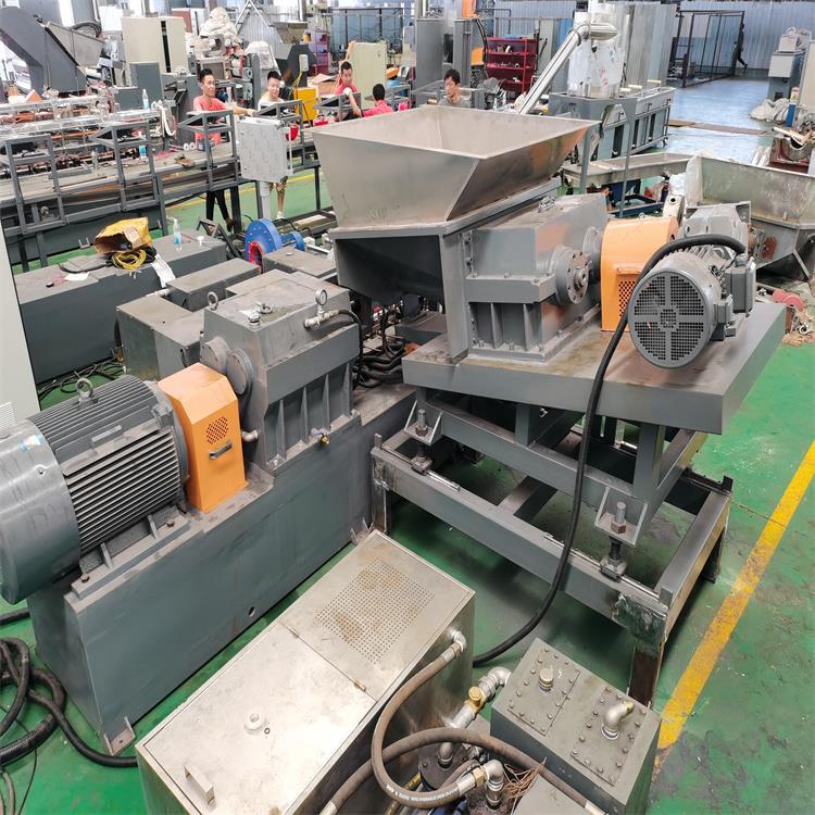 雙階電纜料造粒機_環(huán)保型電纜料造粒設(shè)備_低煙無鹵電纜料造粒機